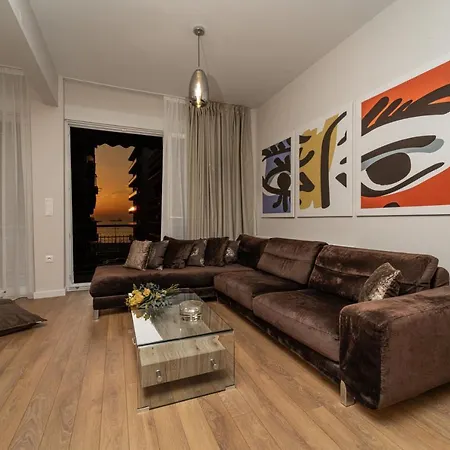 Harmony Sea View Apartment Saloniki Zewnętrze zdjęcie