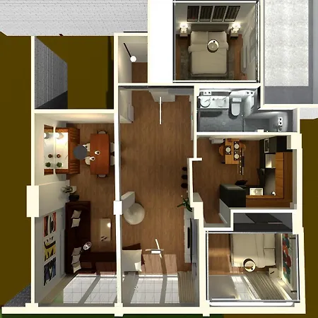 Harmony Sea View Apartment Saloniki Zewnętrze zdjęcie